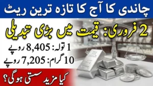 Silvar Rates in Pakistan – Today 2 February 2026 Live Updates